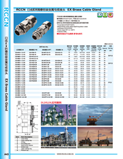 日成隔爆鎧裝型金屬電纜接頭 EX